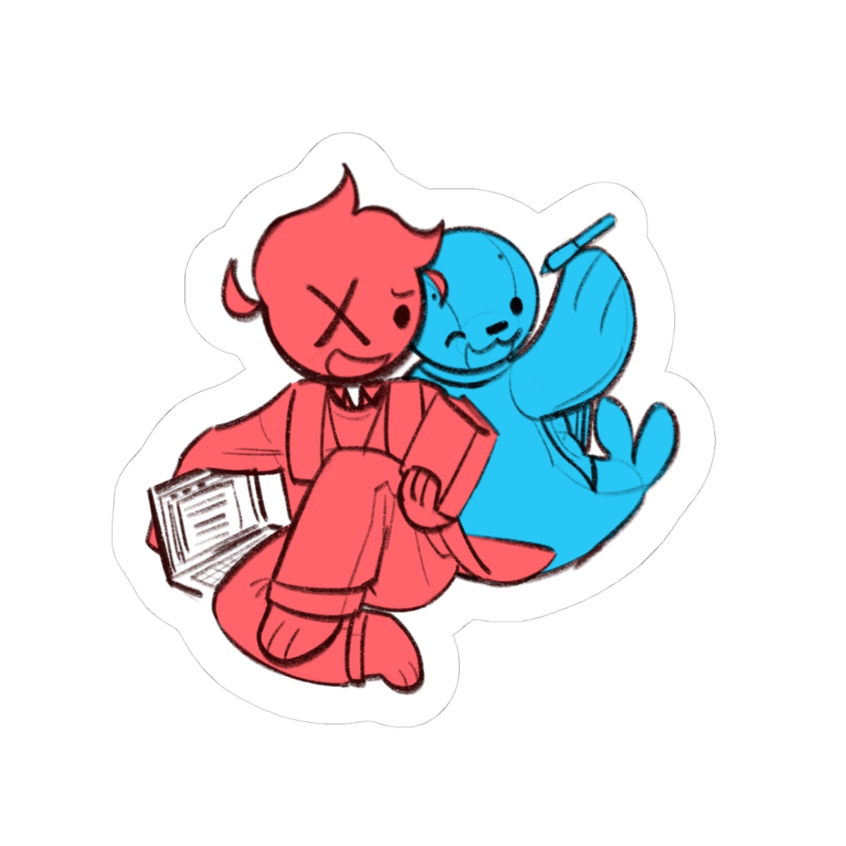 Strike + Soggi Sticker